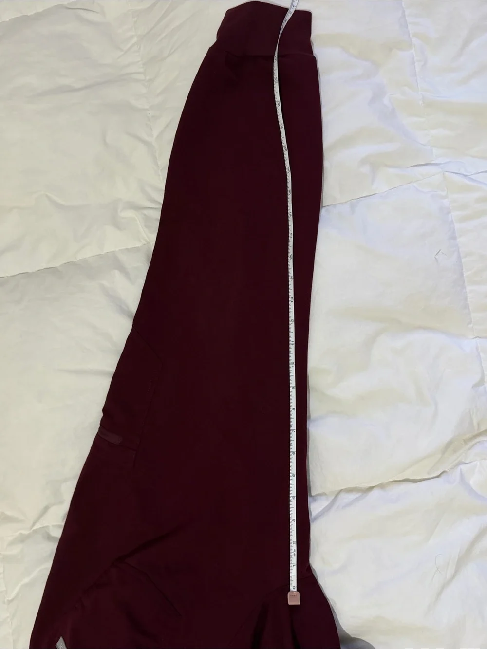 Figs Men's Maroon Jogger Sweatpants